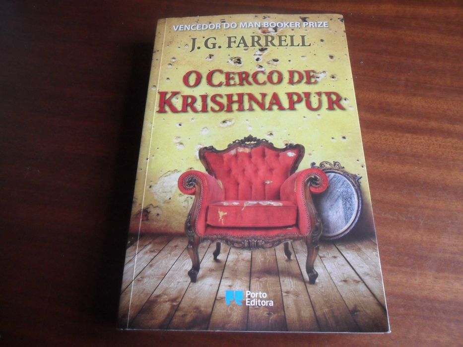 "O Cerco de Krishnapur" de J.G. Farrell - 1ª Edição de 2012