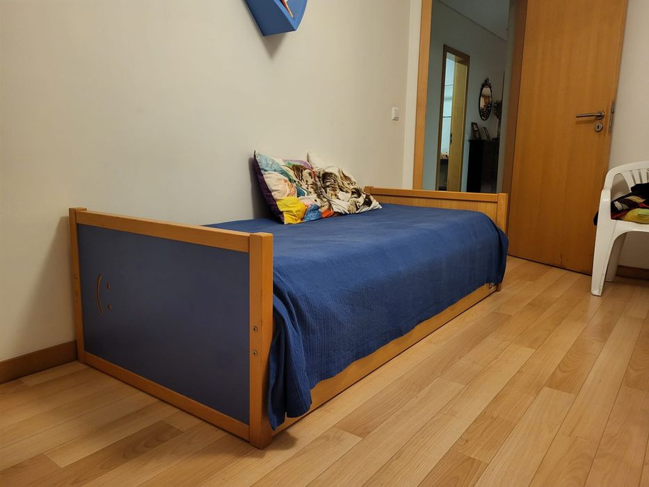 Cama de criança com gavetão cama