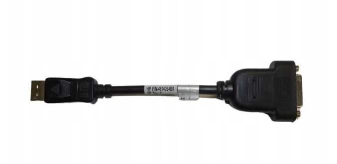 Przejściówka adapter HP DISPLAYPORT - DVI