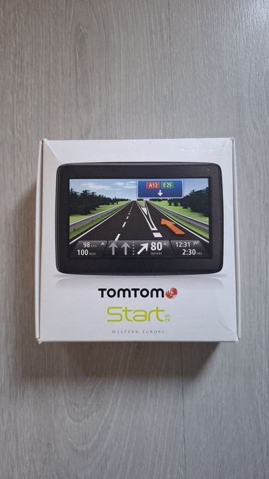 GPS TomTom Start 25 – Semi-novo. Na caixa. Com fatura