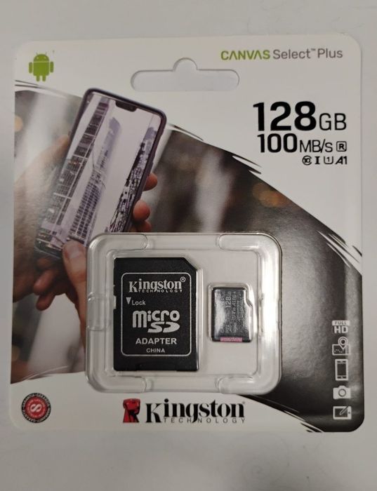 Karta pamięci Kingston 128GB, 5 szt.