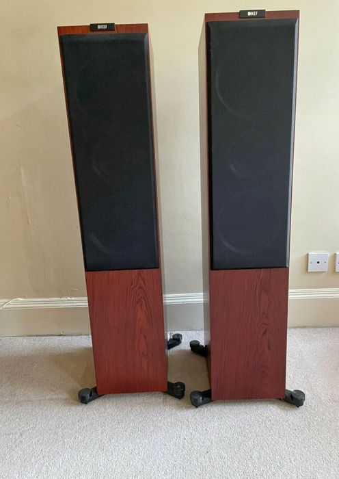 KEF R900 + KEF R600C (center) topowe, potężne kolumny