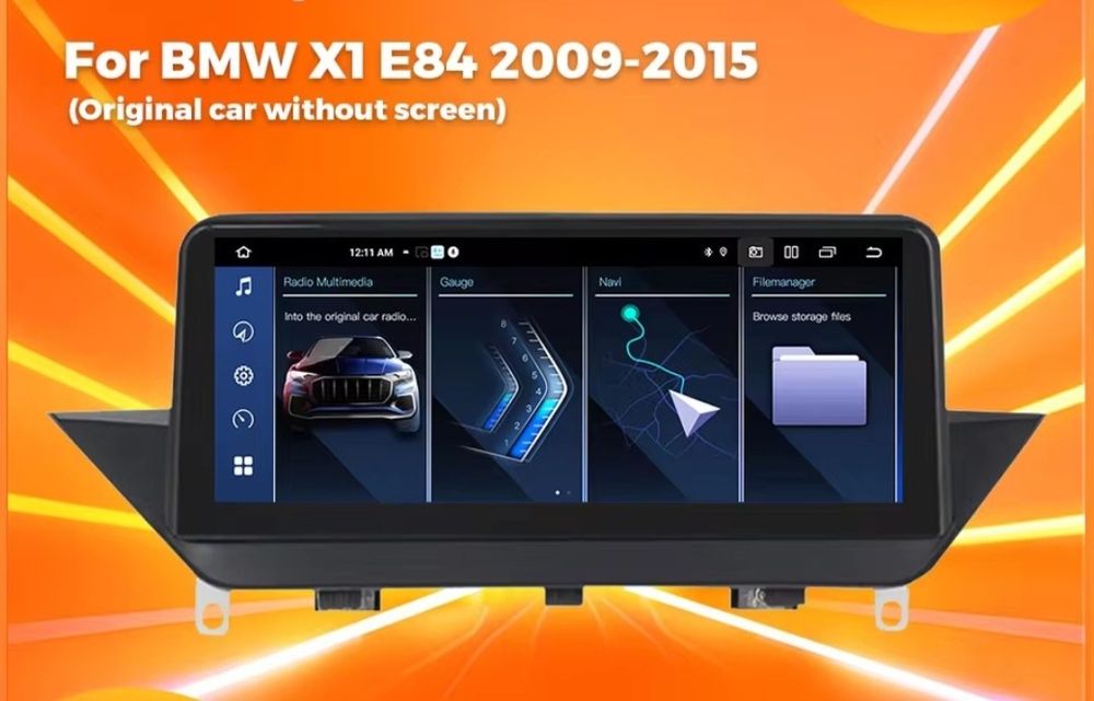 Radio android bmw x1 e84 6gb +128gb  8 octacoree