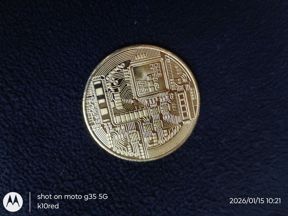 Bitcoin moneta medal