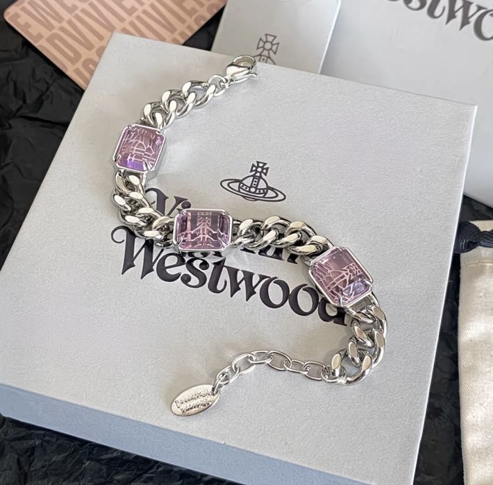 Браслет Vivienne Westwood Pink Braclet оригинал