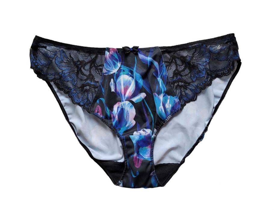 Nowe majtki damskie FANTASIE 38,M koronka bielizna damska wzór kwiaty