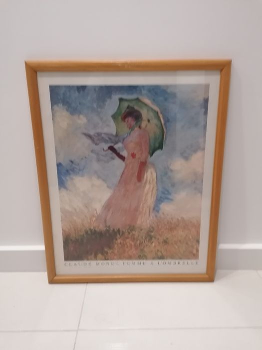 Quadro, reprodução de Claude Monet