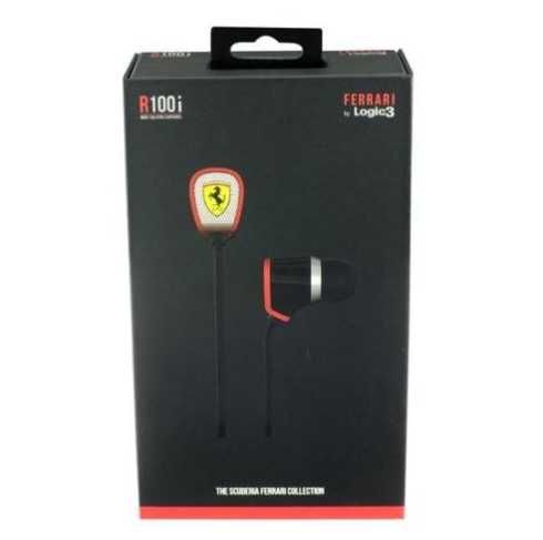 Auriculares Ferrari by  Logic3 Scuderia R100i (preto)