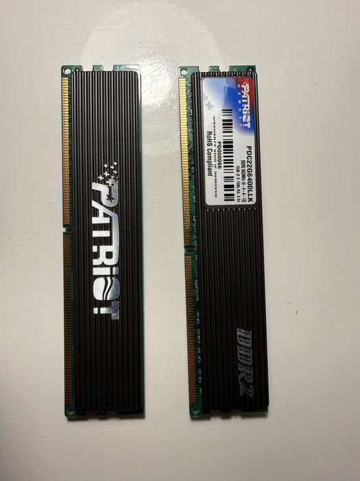 Pamięć RAM PATRIOT DDR2 2GB 800MHz