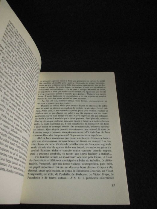 Livro A Minha Carreira e os Meus Combates Andre Bergeron