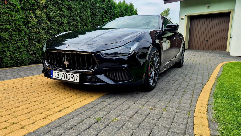 Maserati Ghibli Gran Sport 3.0 V6 350KM Odkup od SALON Maserati DOSŁOWNIE JAK NOWY!!!