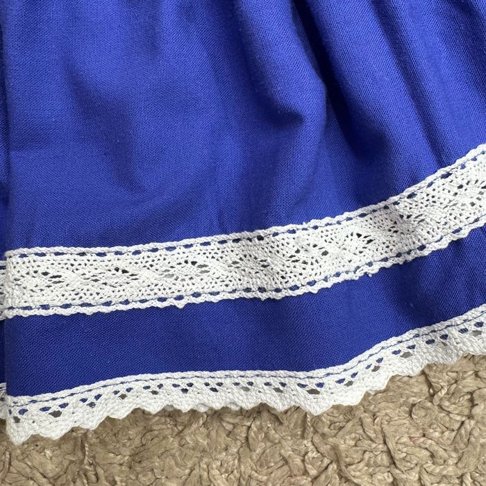 Вишиванка натуральний льон, спідниця 110 см. 4-5 років