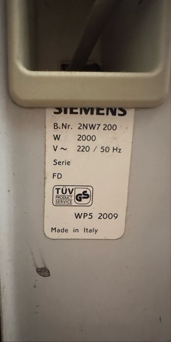 Radiador/Aquecedor Siemens