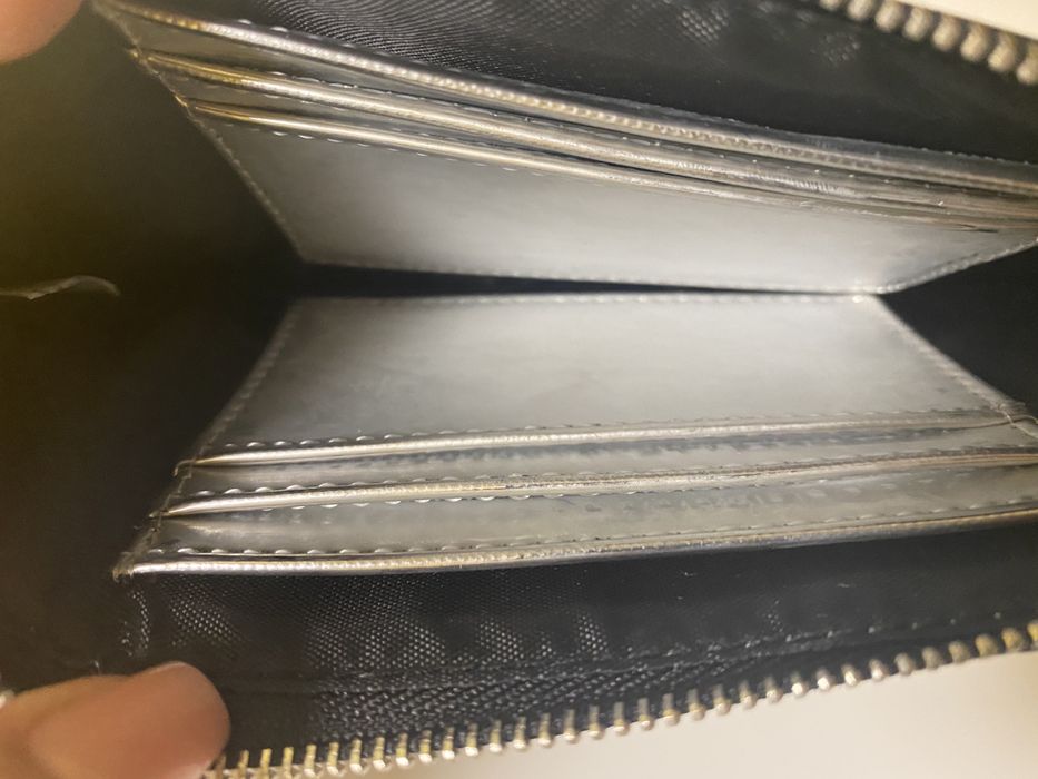 Bershka Silver Wallet with Mirror Effect64285166062466122