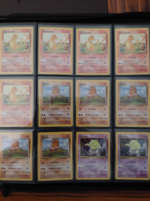 Cartas Pokemon TCG - Base Set e Fossil Set