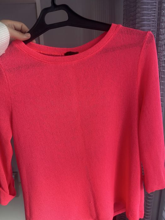 Sweter bluzka różowa