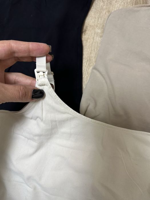 Футболки-майки для годуючих мам hm бюстгальтер