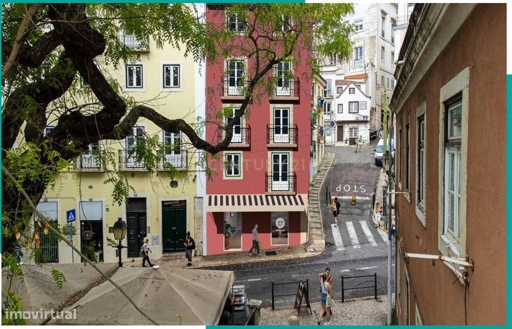 RED BUILDING – Brand-New T2 Apartment in Lisbon’s Historic Centre