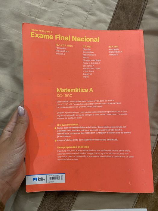 Livro de preparação de exame Matemática A