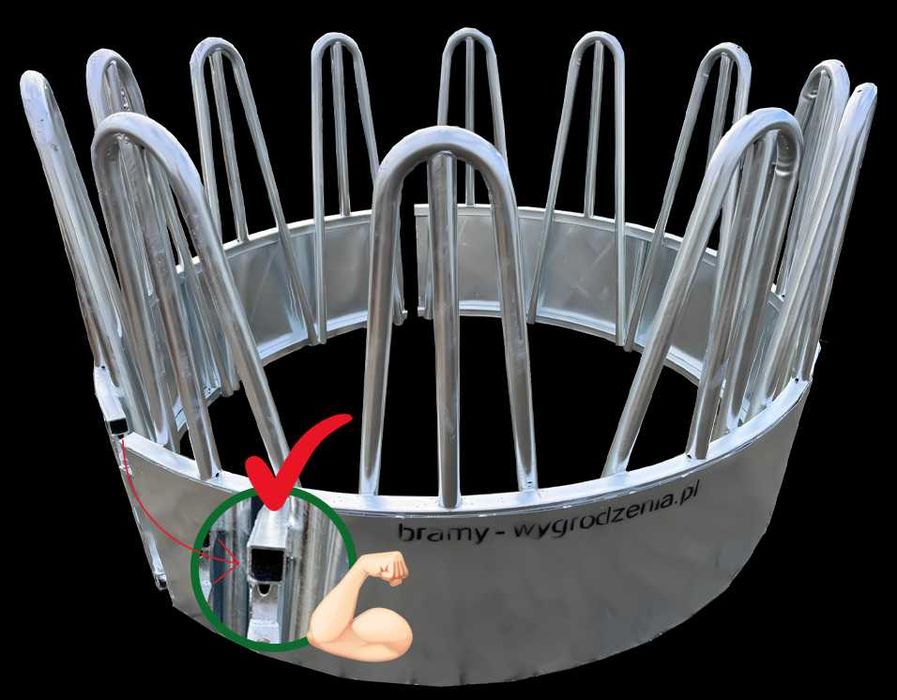 Paśnik łąkowy karmik 12 stanowiskowy do bel