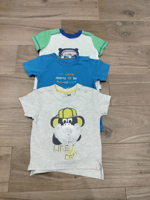 3 T-shirty kik 80
