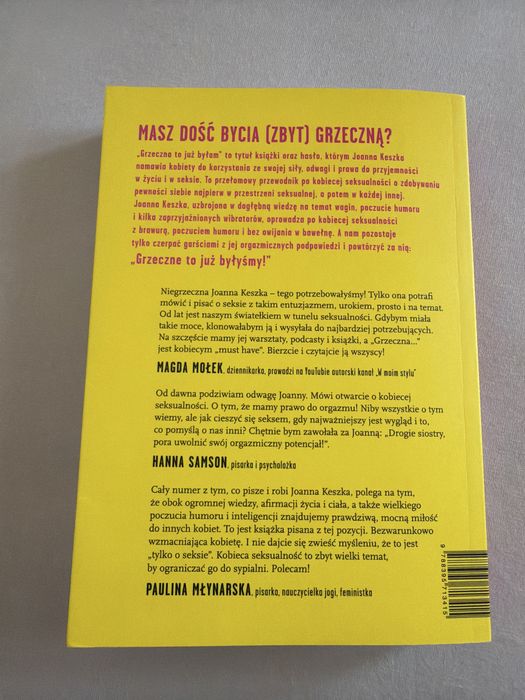 Książka Grzeczna to już byłam. Joanna Keszka