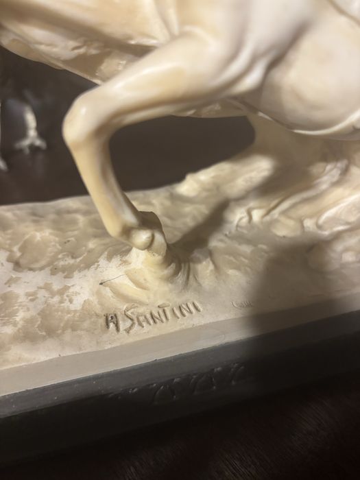 Escultura italiana A. Santini - Firenze