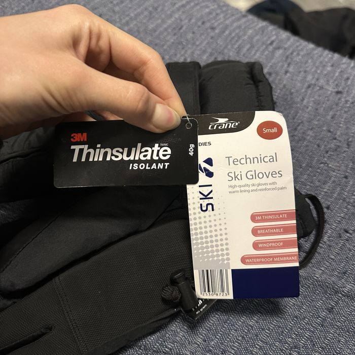 Зимові рукавиці теплі з флісом і утеплювачем Thinsulate S розмір