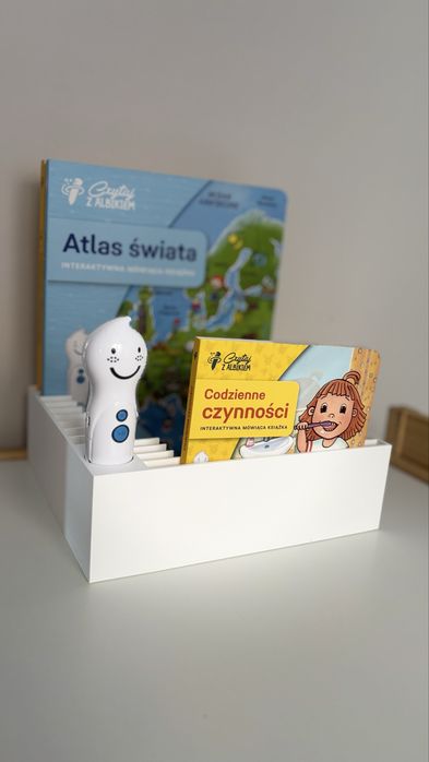 Organizer Albik na książki i pióro | druk 3D