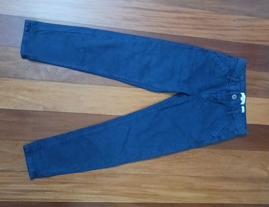 2 Calças de sarja para criança  - 7/8 anos