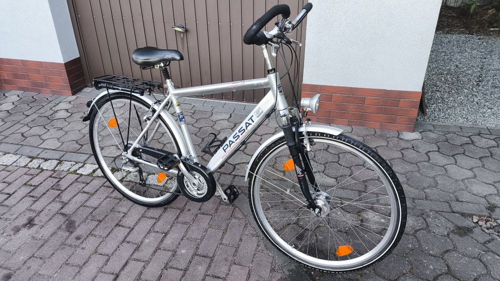 Męski, miejski rower, aluminium leciutki,