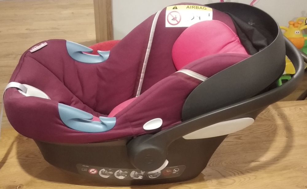Fotelik Cybex Aton M wzór Mystic Pink-purple