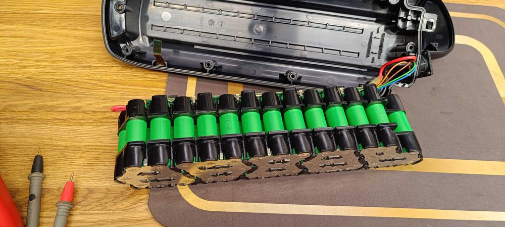 Батарея - з  велосипеда Gazelle  36V-333 Wh (10s4p sony us18650v3)