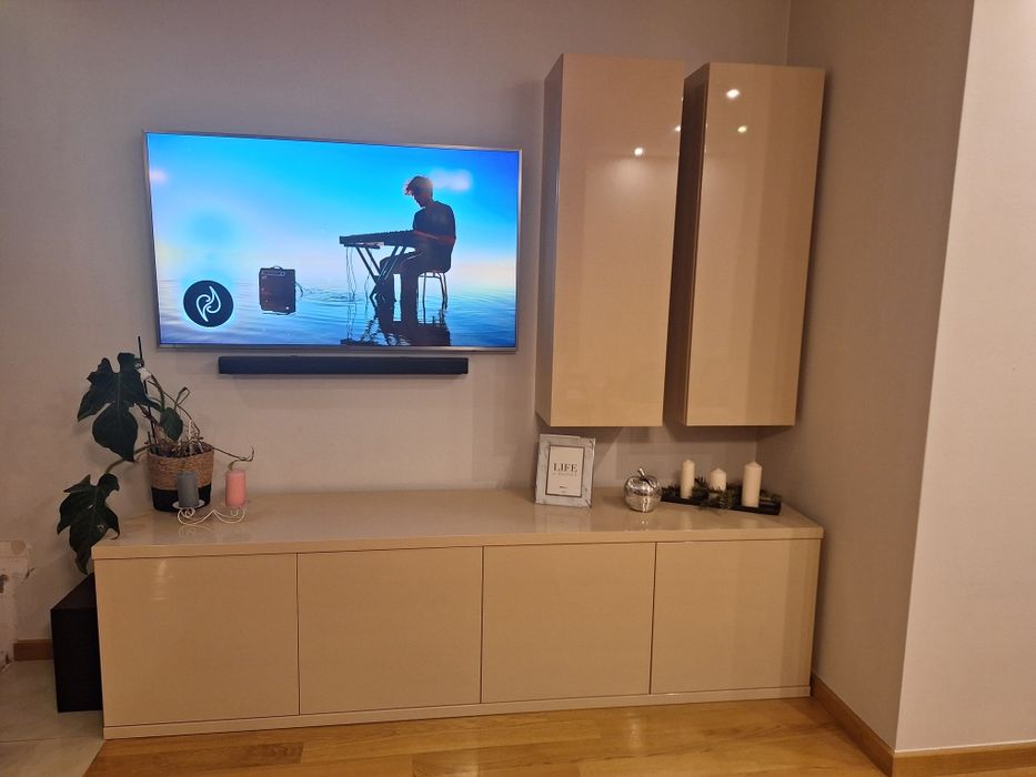 Szafka rtv zestaw do salonu lakier