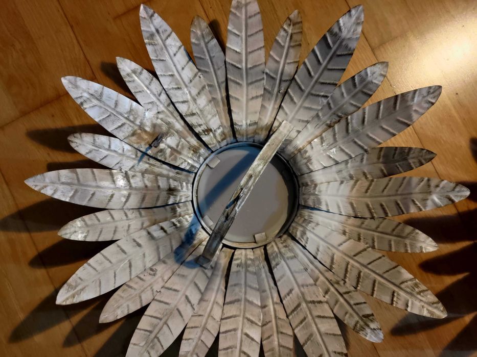 2X Candeeiros em Forma de Flores, Antigos, Estilo Bordalo Pinheiro