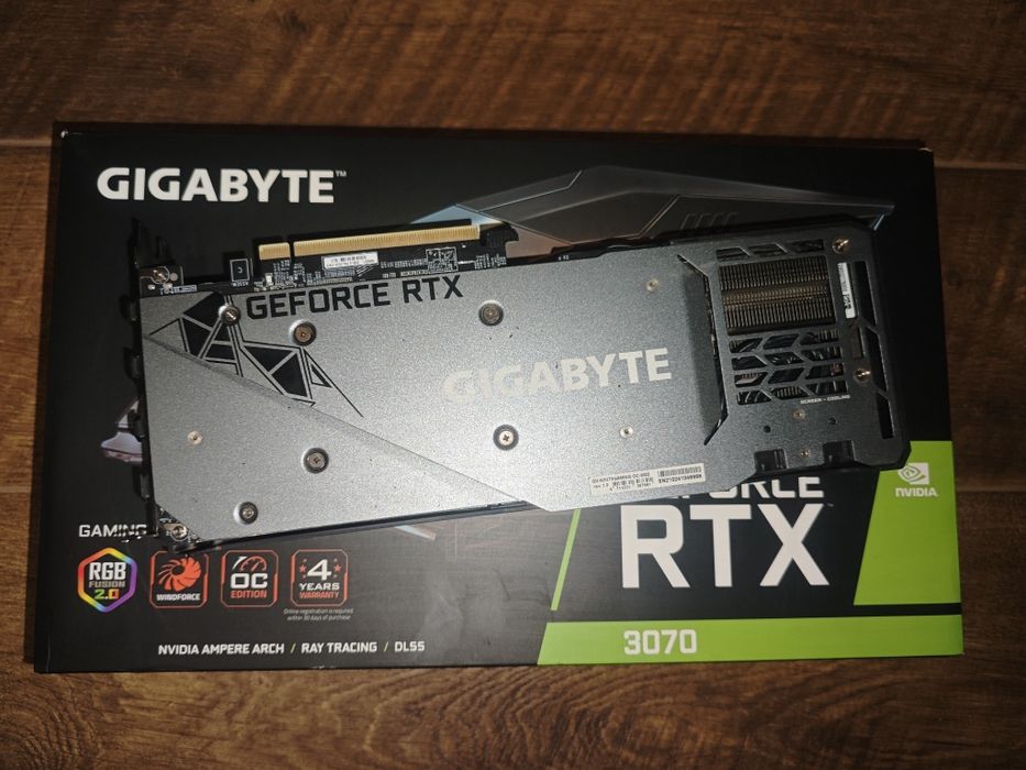 Gigabyte RTX 3070 Gaming OC 8GB