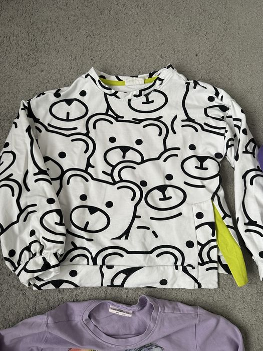 Bluzy, bluzki tuniki dziewczęce 4 szt. Coccodrillo 116