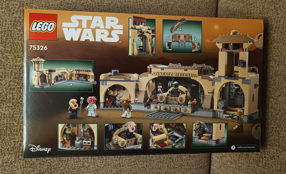 LEGO Star Wars 75326 - Sala tronowa Bobby Fetta