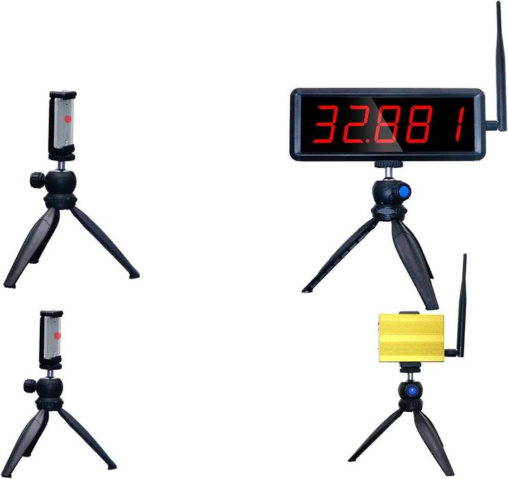 Bezprzewodowy laserowy timer do sprintów Ousmile Zegar z laserami