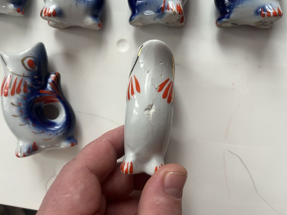 Рюмки в форме рыбки