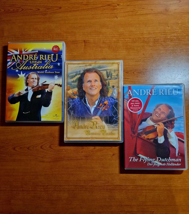 Mega Coleção ANDRÉ RIEU - 19 DVDs Venda em conjunto ou individual