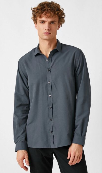 Nowa męska koszula szara rozmiar M