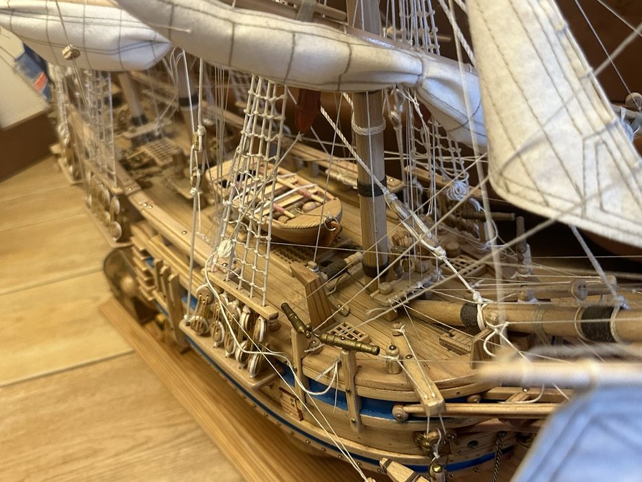 Statek piracki ręcznej roboty