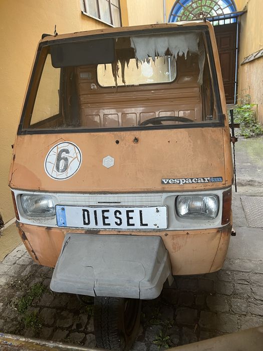 Piaggio Ape / silnik diesel / do renowacji / nie jeździ