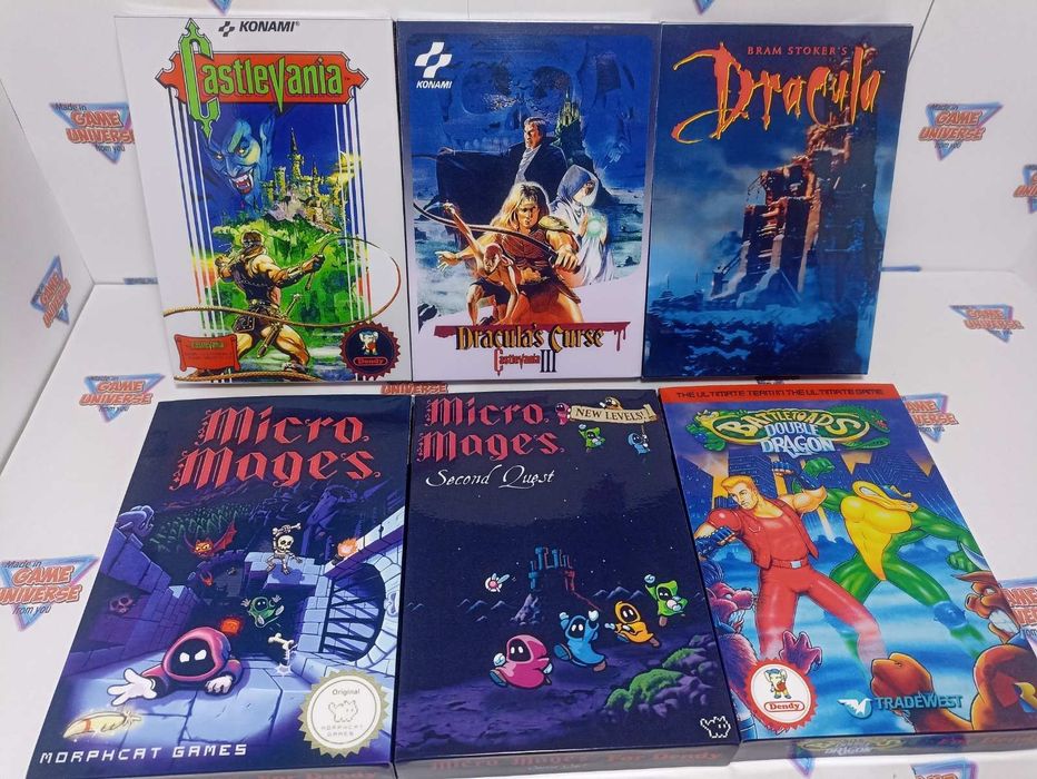 Коробка для картриджа  Утиные истории. Dendy