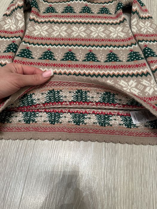 ‼️ сукня святкова новорічна 92 1 2 р для фотосесії плаття тепле вязане