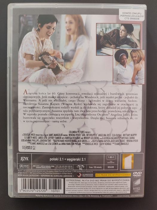 Przerwana lekcja muzyki DVD