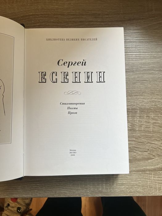 Сергей Есенин «Библиотека великих писателей»
