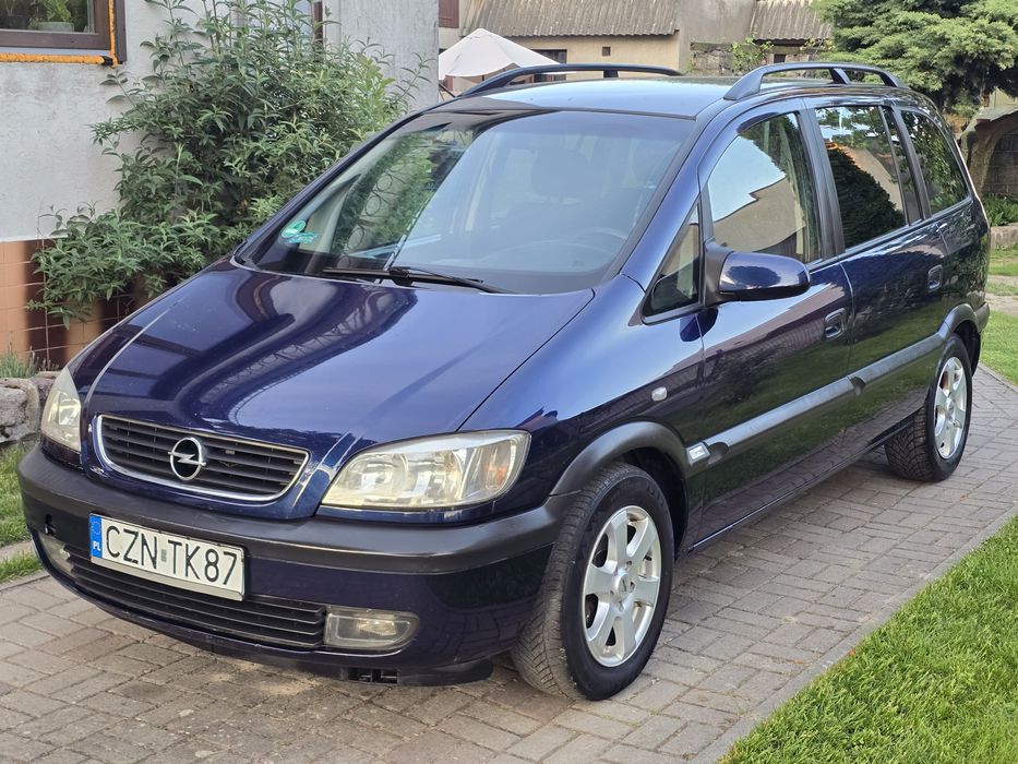 Opel Zafira 1.6 7os/Klima/Alu/Ori szyby/Zadbana