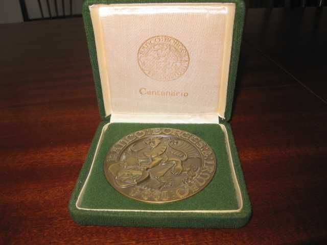 Medalha comemorativa do centenário do banco Borges & Irmão